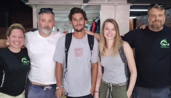 Felix et les candidats IDC Padi au Mexique