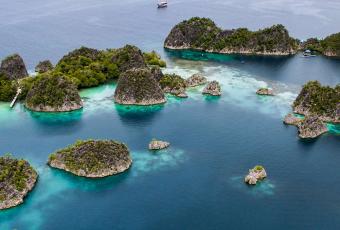 îles des Raja Ampat en Indonésie